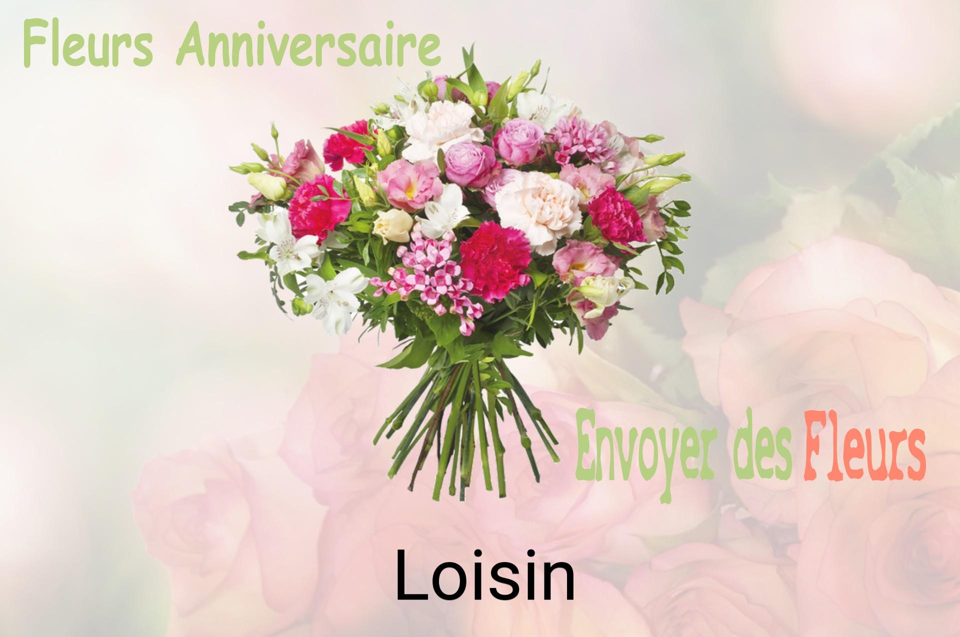 Bouquet de fleurs d’anniversaire livré à Loisin